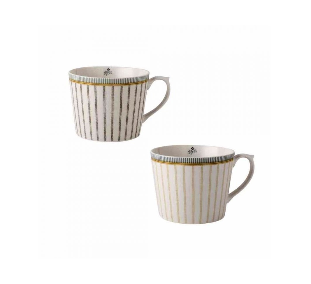 Набір чашок SET OF 2 MUGS IN GIFTBOX 300ml (Multi Stripe)